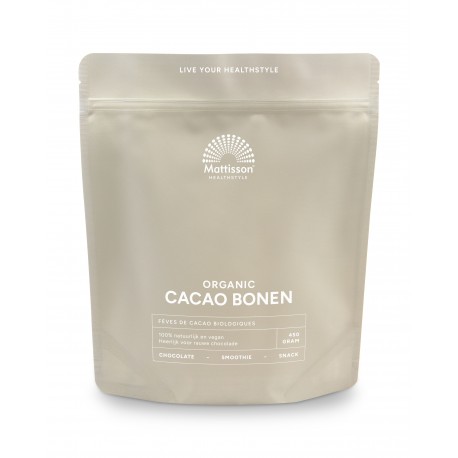 Cacao bonen Bio Raw Mattisson 