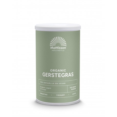 Biologische Gerstegras poeder Mattisson