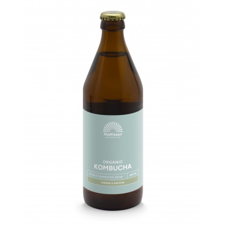 Biologische Kombucha - Gember & Matcha Mattisson