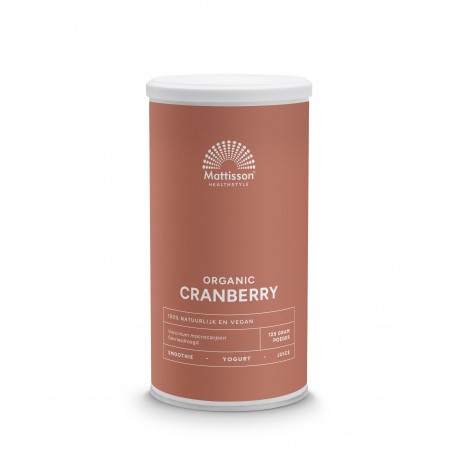 Biologisch Cranberry poeder Mattisson