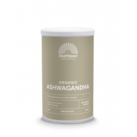 Biologische Ashwagandha poeder Mattisson