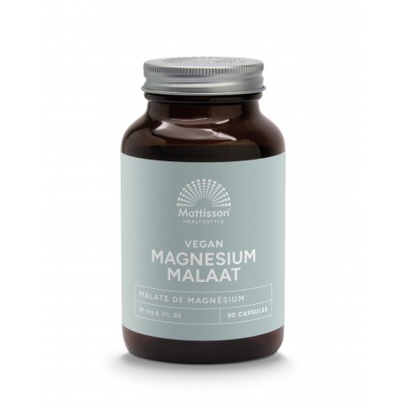 Magnesium Malaat 81 mg - 11,5% elementair magnesium Mattisson