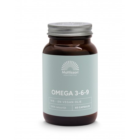 Omega 3-6-9 -Vis, Teunisbloem en Lijnzaadolie Mattisson 