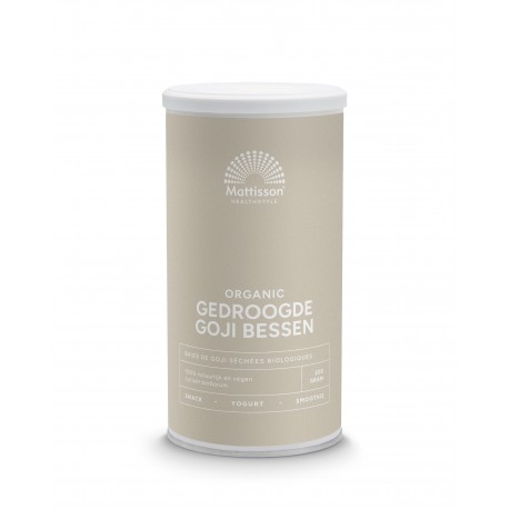 Bio Goji Bessen gedroogd Mattisson 