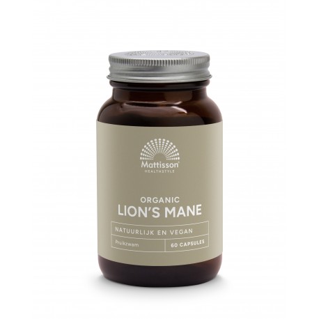 Lion’s Mane 500 mg Biologisch Mattisson