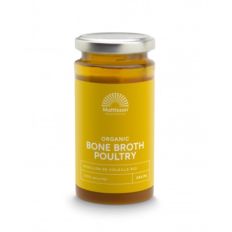 Biologische Botten Bouillon Gevogelte - Bone Broth Poultry Mattisson