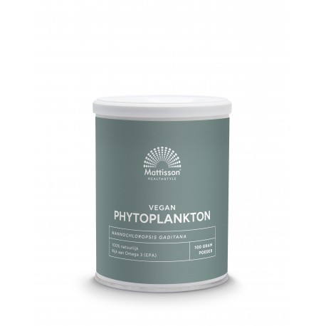 Vegan Phytoplankton - Nannochloropsis Mattisson