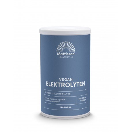 Elektrolyten Poeder Natural - Electrolytes Mattisson