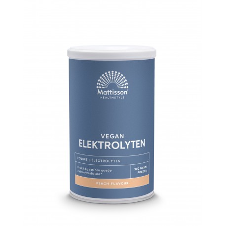Elektrolyten Poeder Peach - Electrolytes Mattisson