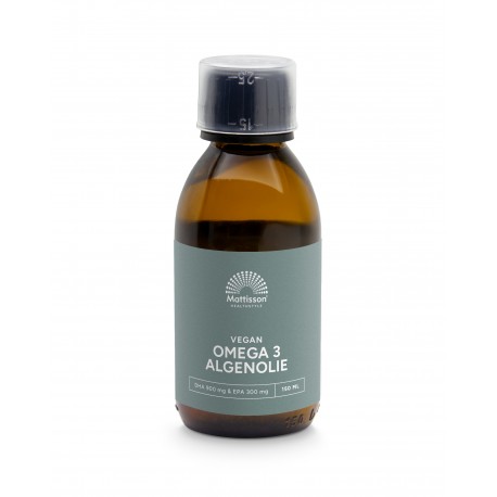 Vegan Algenolie Vloeibaar 1200mg - Omega 3 Mattisson