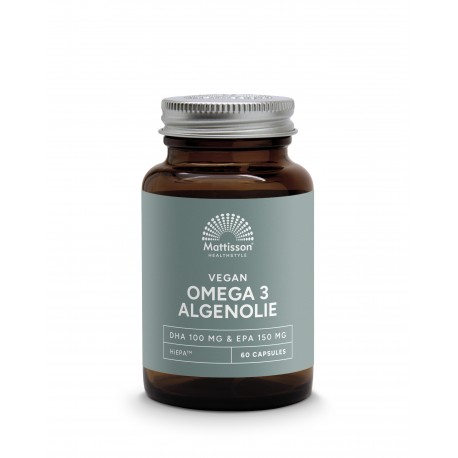 Vegan Algenolie - EPA 150mg / DHA 100mg Mattisson