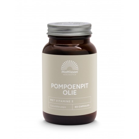Pompoenpitolie met vitamine E - 1000mg Mattisson