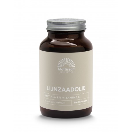 Lijnzaadolie 1000mg Mattisson