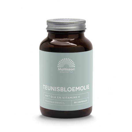 Teunisbloemolie met vitamine E - 1000mg Mattisson