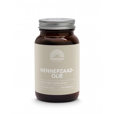 Hennepzaadolie 1000mg Mattisson
