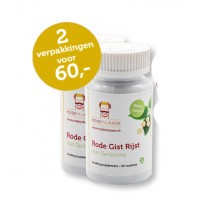 Rode Gist met Berberine Rode Pilaren