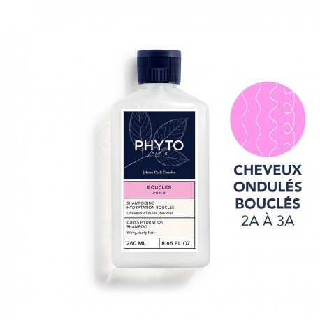 Golvend Krullend haar Hydraterende Shampoo - Curls -Boucles Phyto