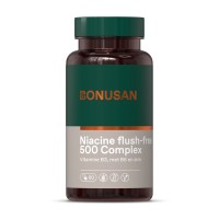Niacine flush-free 500 mg plus Bonusan 