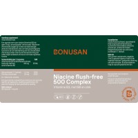 Niacine flush-free 500 mg plus Bonusan 