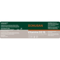 Vitamine D3 15 Bonusan