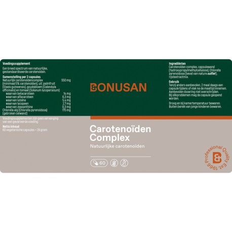 Carotenoïden Complex Bonusan 