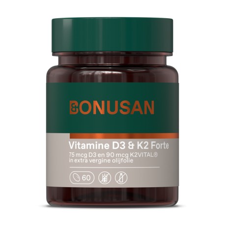 Vitamine D3 & K2 Forte Bonusan