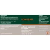 Allium sativum (gefermenteerd) extract capsules Bonusan