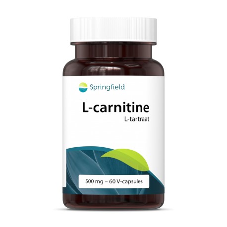L-Carnitine L-Tartraat 500 mg Springfield