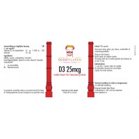 Vitamine D3 25mcg De Rode Pilaren