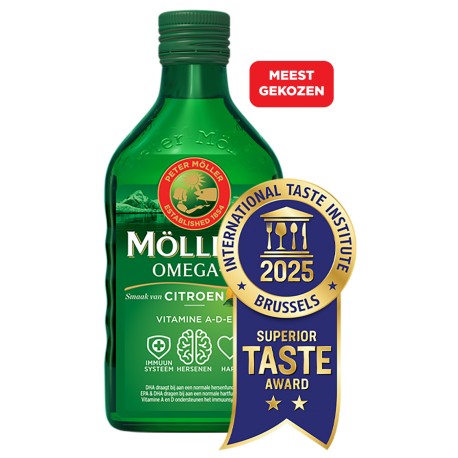Omega-3 Levertraan Citroen Möllers
