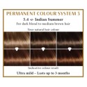Indian summer 5.4  Long Lasting Colour Henna Plus