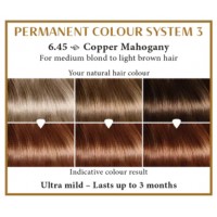 Copper mahogany 6.45  Long Lasting Colour Henna Plus