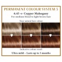 Copper mahogany 6.45  Long Lasting Colour Henna Plus
