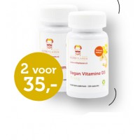 Vitamine D3 75mcg vegan Rode Pilaren