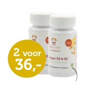 Vegan D3 & K2  Rode Pilaren