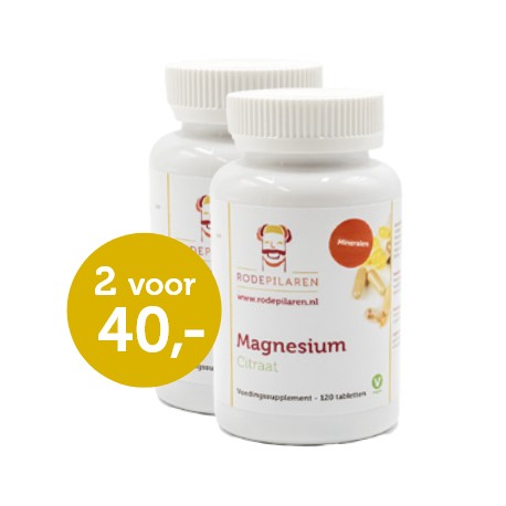 Magnesium Citraat Rode Pilaren 
