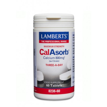 CalAsorb (Calciumcitraat met Vitamine D3) Lamberts