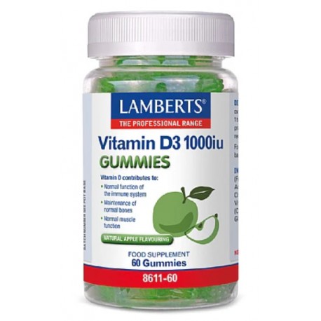 Vitamine D3 1000ie Gummies Lamberts