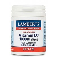 Vitamine D3 1000ie (25mcg) Lamberts