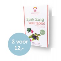 Zink Zuig keel tablet  Rode Pilaren