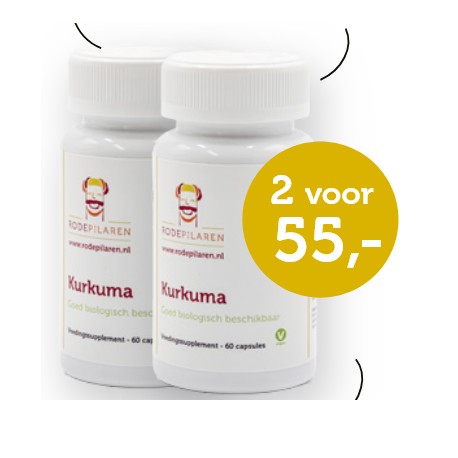 Kurkuma Rode Pilaren