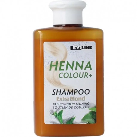 Shampoo Extra Blond Evi Line Henna Cure & Care