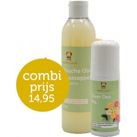 Douche olie orange Sinaasappel Rode Pilaren