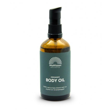 Organic body oil bio Mattisson