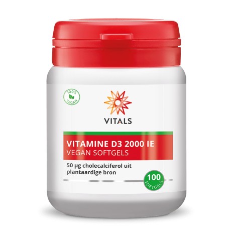Vitamine D3 2000 ie Vitals