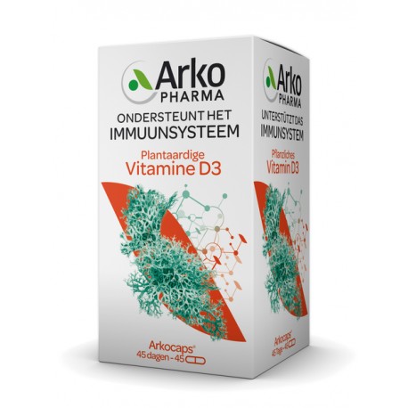 Plantaardige Vitamine D3 2000ie Arkocaps