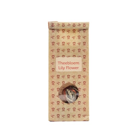 Theebloem lily flower Rode Pilaren