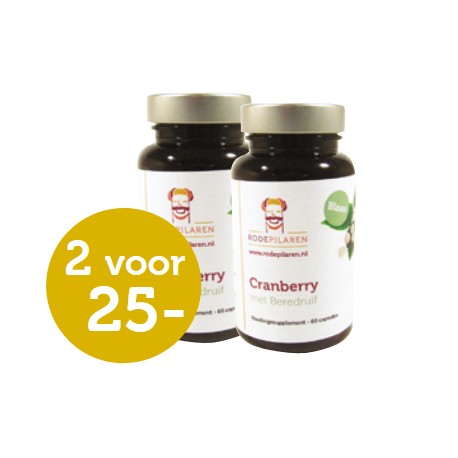 Cranberry met Beredruif Rode Pilaren 