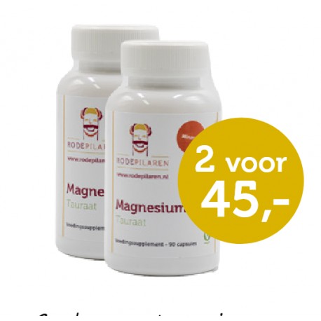 Magnesium Tauraat Rode Pilaren