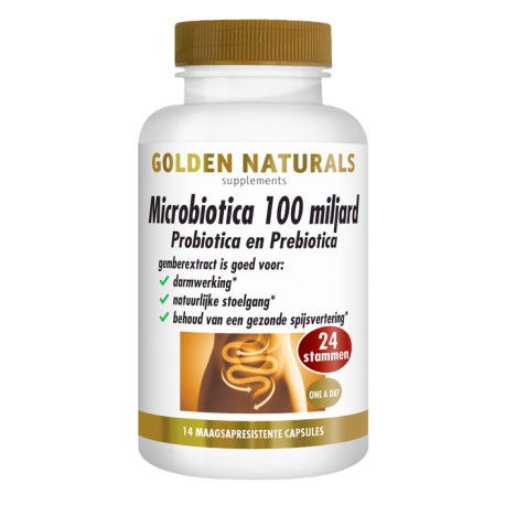 Microbiotica 100 miljard Golden Naturals